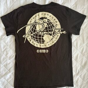 Primitive brown Tee with Cream Graphic